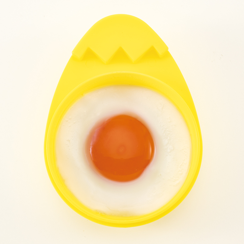 レンジで目玉焼き　出来上がり