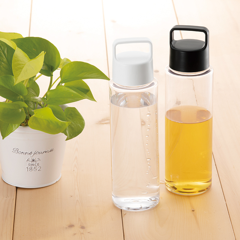 ハンディクリアボトルT500ホワイト&ブラック