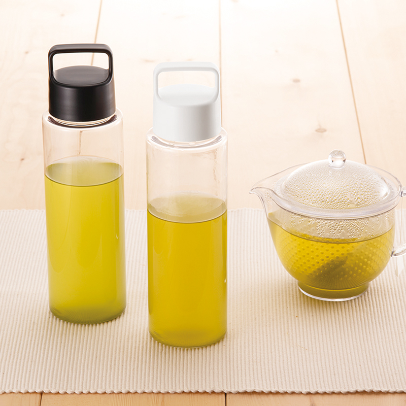 ハンディクリアボトルT500 ホワイト&ブラック 耐熱80℃