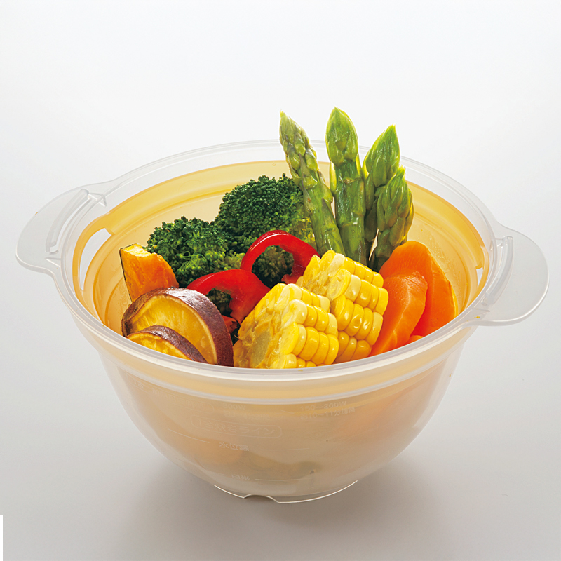 手早く！3役レンジ調理器