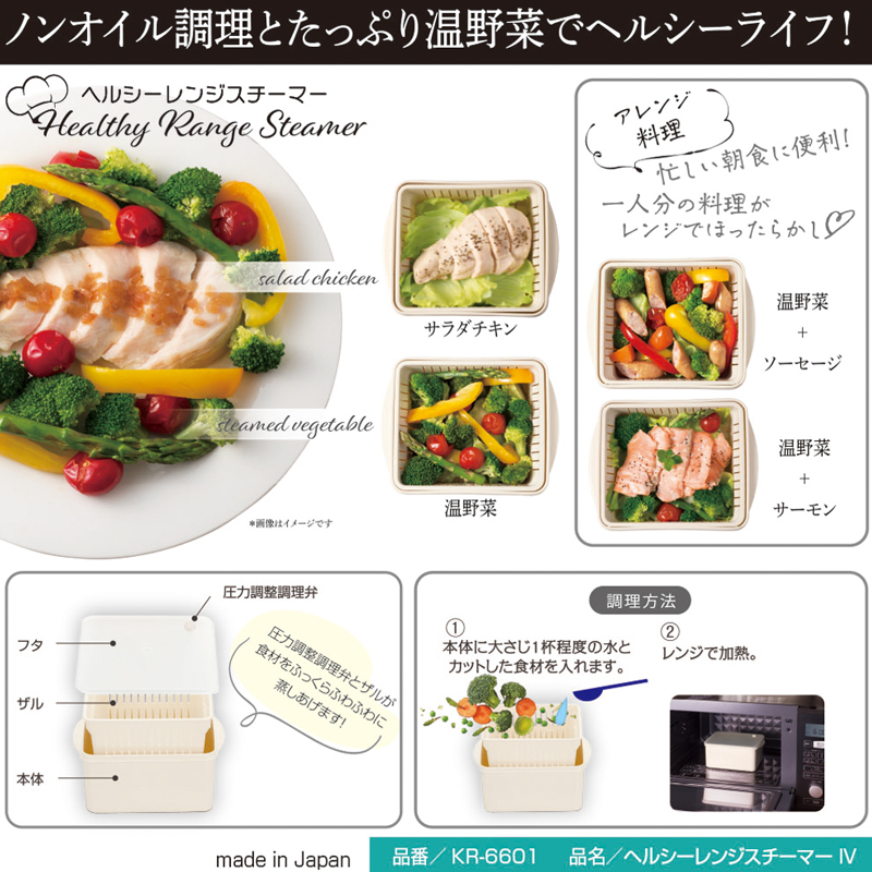 ヘルシーレンジスチーマーIV