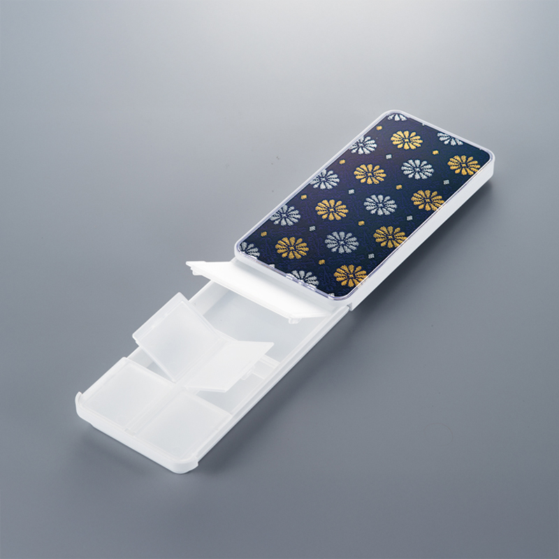 西陣織アイマルチケース（紅赤）